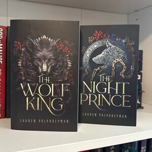 The Wolf King & The Night Prince By Lauren Palphreyman OOP Paperback